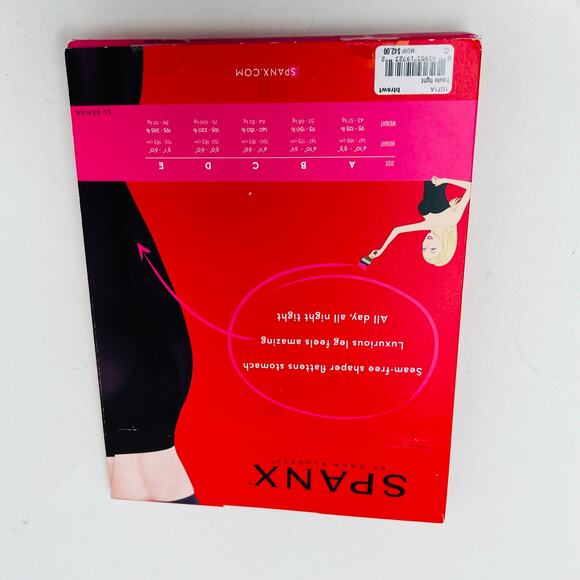 NEW! Spanx Tights Haute Couture Bittersweet Semi Opaque - C - Picture 5 of 5